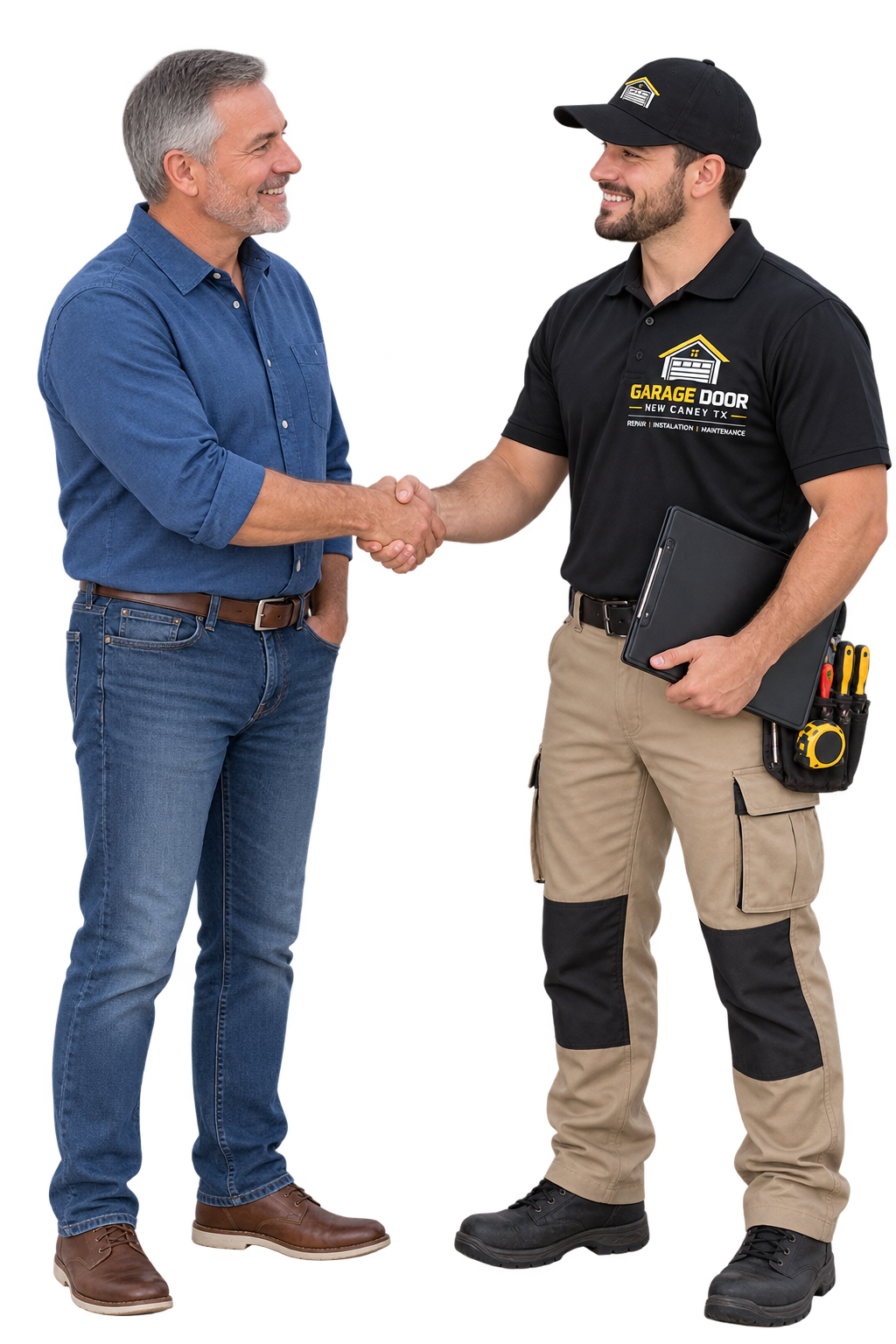 Garage door technician serving New Caney TX