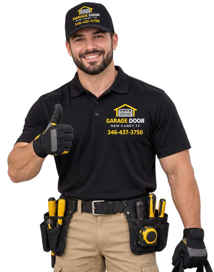 Garage door repair technician in New Caney TX