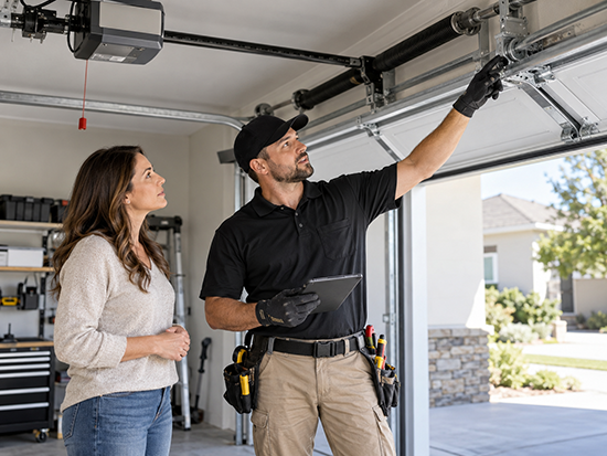 Garage door consultation and diagnosis in New Caney TX