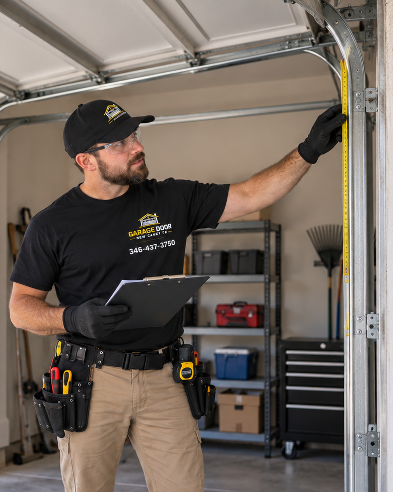 Emergency garage door service team in New Caney TX
